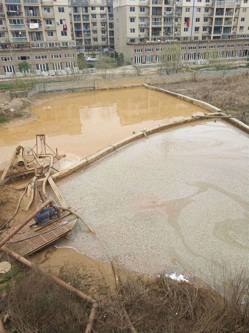 济水街道沉淀池淤泥清理-厂区废水池淤泥清淤