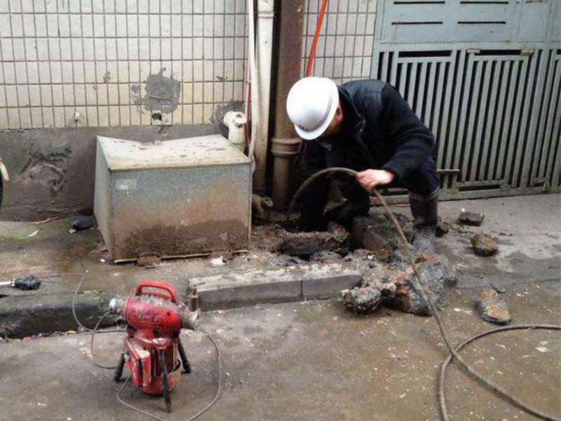 济水街道疏通下水道-洗菜池疏通